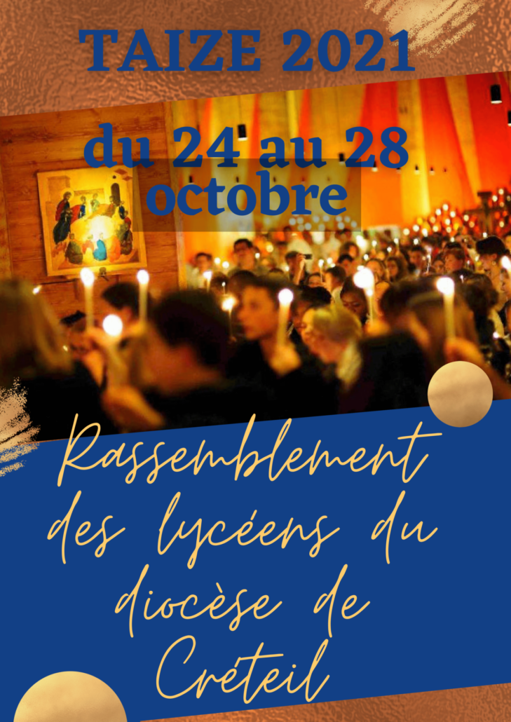 affiche TAIZE 2021