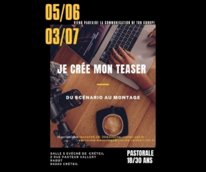 Formation "Je crée mon teaser"